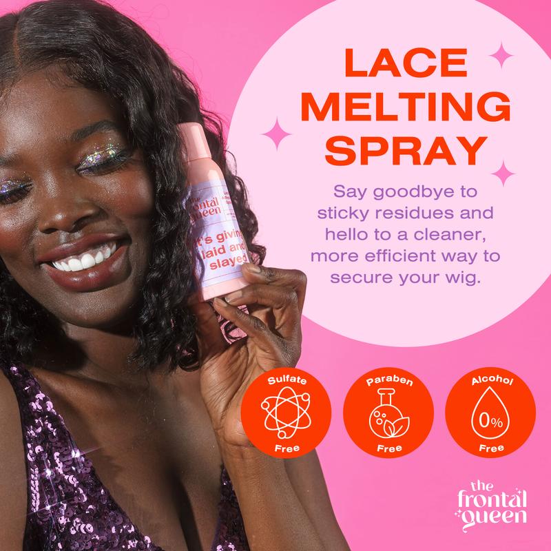 🏆 #1 Bestselling🏆Lace Melting Spray for Ashy Lace - Sweat-Proof & Slay