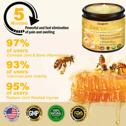 🔥Christmas Special： Limited Time 50% OFF🔥Bee Venom Advanced Joint and Bone Healing Cream
