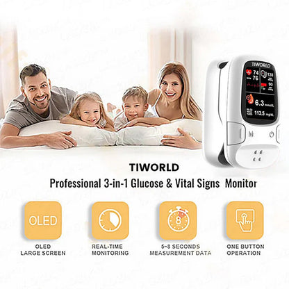 🔥Christmas Special🎁-Tiworld™ Develops Newly Launched Non-Invasive Smart Glucose Meter 🔥made in the USA🔥
