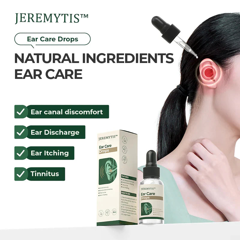 FDA-Registered - ✨Ear Care Drops – Plant Based Formula