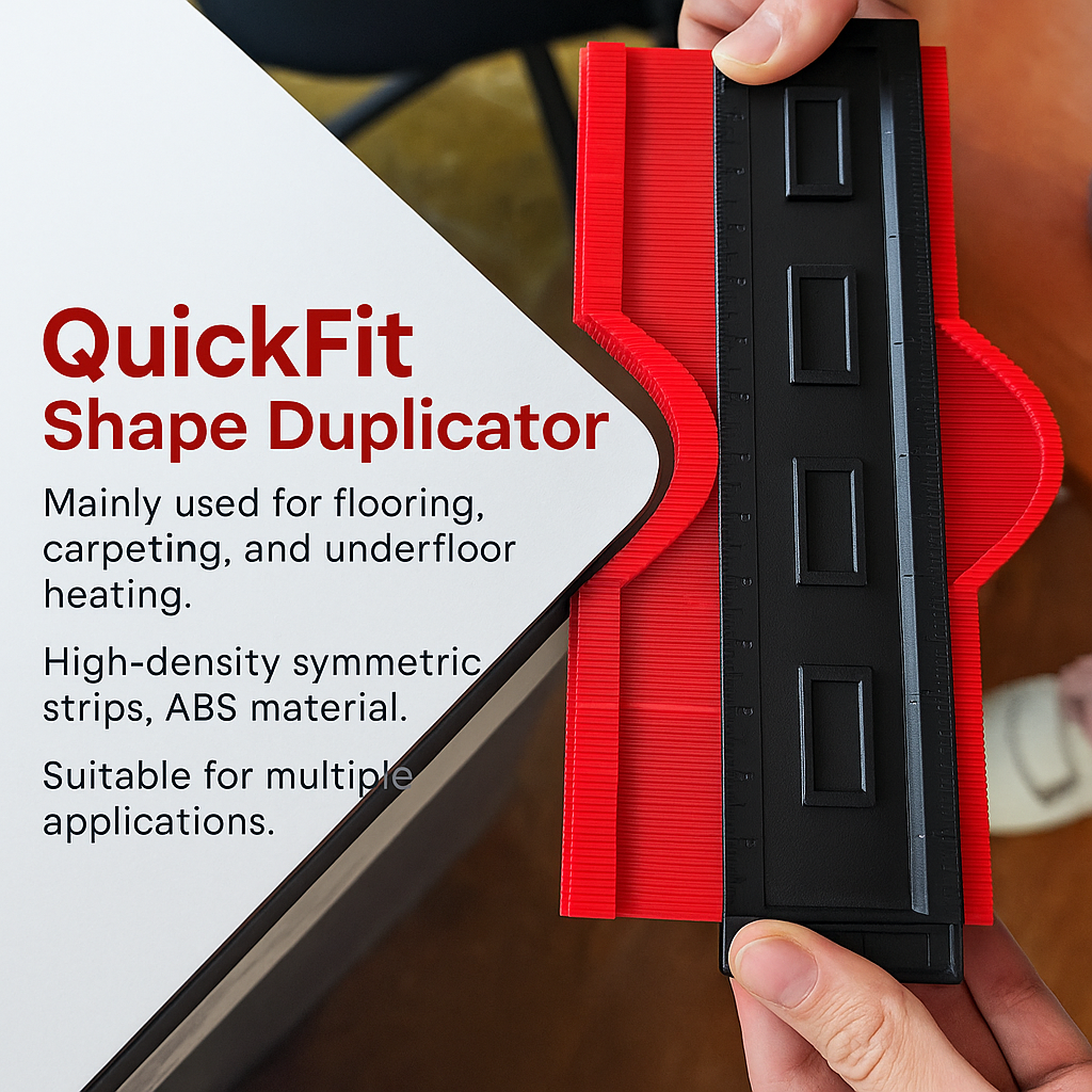 🔥Christmas Special: 2nd ltem 60% Off🔥Perfect Cuts Every Time — QuickFit Shape Duplicator