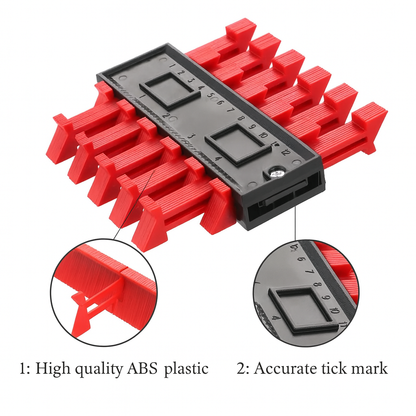 🔥Christmas Special: 2nd ltem 60% Off🔥Perfect Cuts Every Time — QuickFit Shape Duplicator