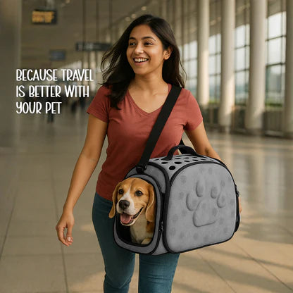 Luxury Pet Carrier Bag | Airline-Friendly Design
