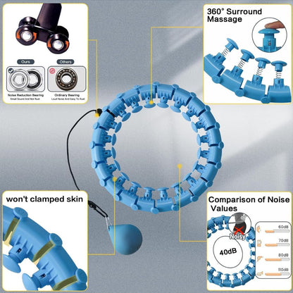 🔥First 100 :2nd ltem 60% Off🔥Weighted Hoop - 2-in-1 Smart Core Sculptor!
