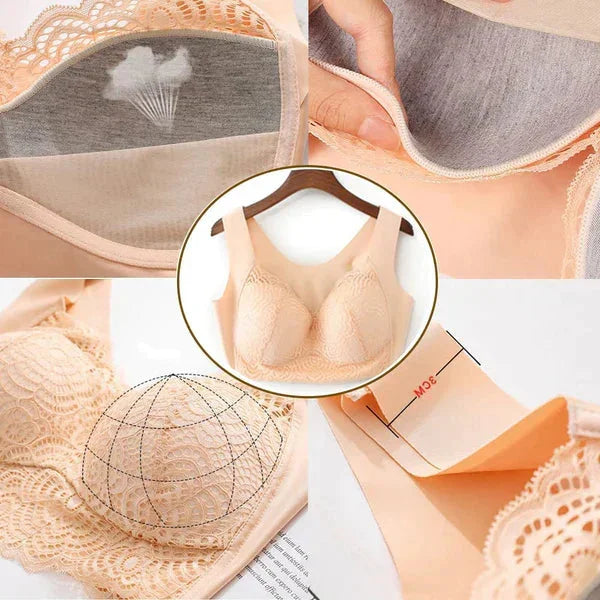 【⏰2+1 Free⏰】🌸Mega Sale💐Ultimate Lift Stretch Full Shape Seamless Lace Bra
