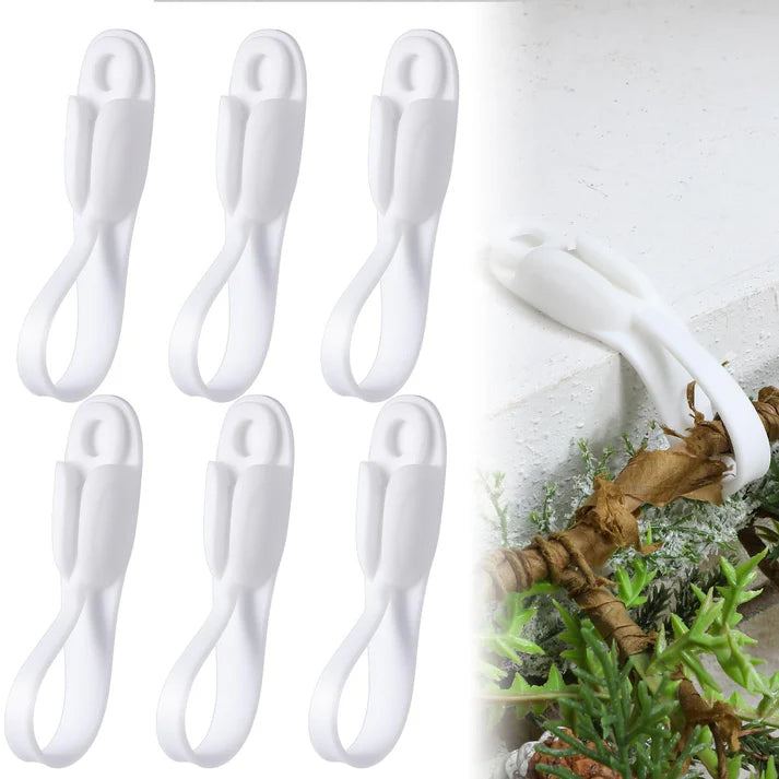 🎄Last Day 49% OFF✨6 PCS Christmas Silicone Garland Hangers