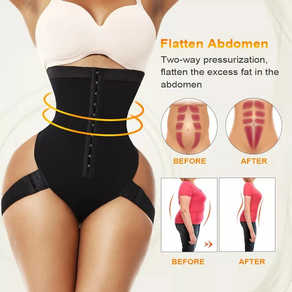 🔥2-In-1 Peach Butt Curvy Tummy Shaper