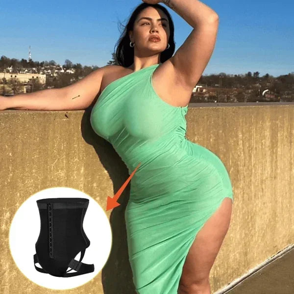 🔥2-In-1 Peach Butt Curvy Tummy Shaper