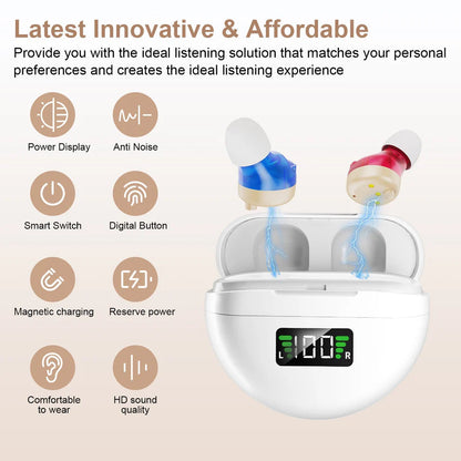 🔥First 100 :2nd ltem 60% Off🔥Dresfa Completely-In-Canal (CIC) Hearing Aids