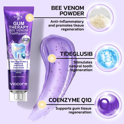 ⭐️Rolimey® VioCore Toothpaste With Bee Venom For Dental Treatment