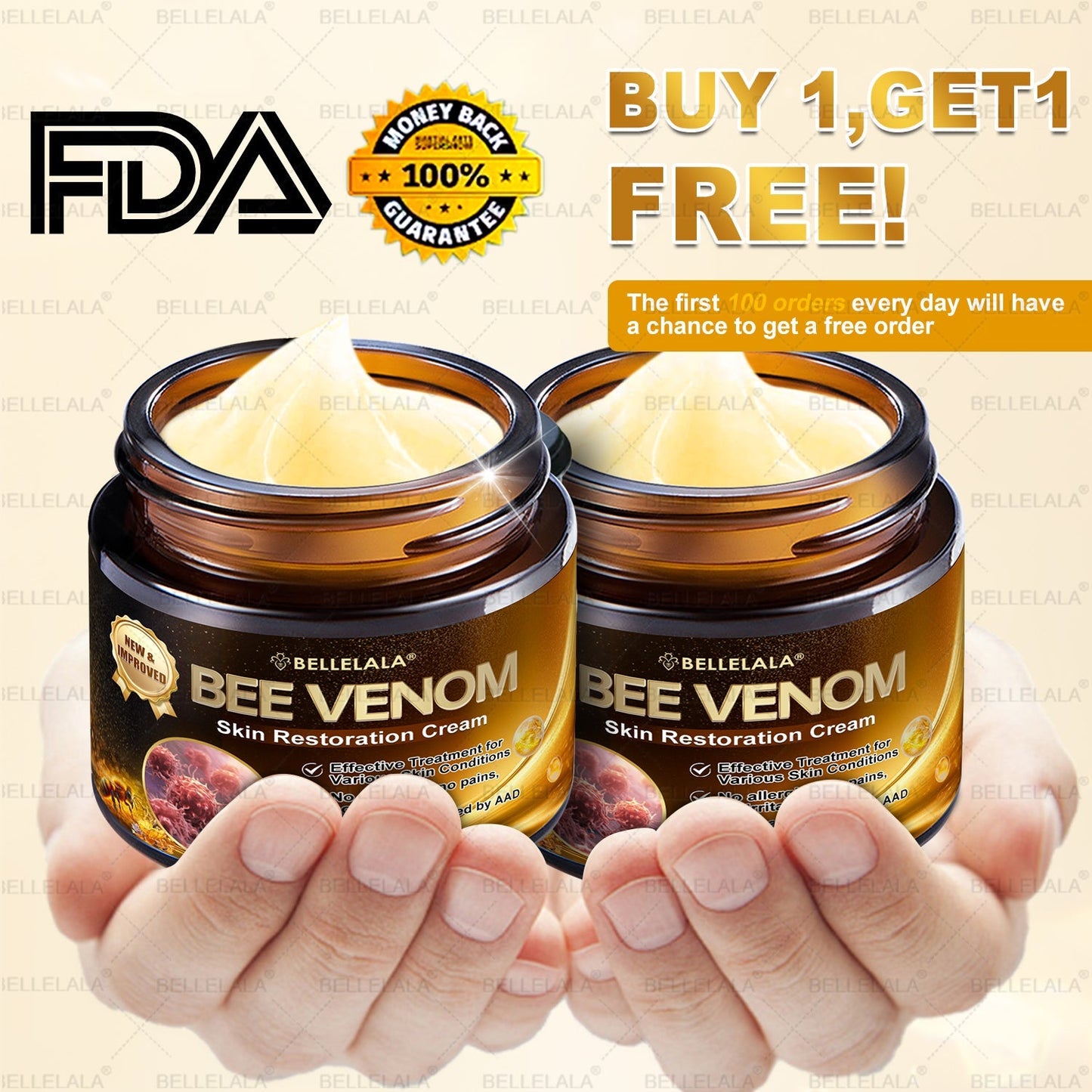 Hot Save 🥇 𝖡𝖾𝖾 𝗏𝖾𝗇𝗈𝗆 𝖲𝗄𝗂𝗇 𝖱𝖾𝗌𝗍𝗈𝗋𝖺𝗍𝗂𝗈𝗇 𝖢𝗋𝖾𝖺𝗆