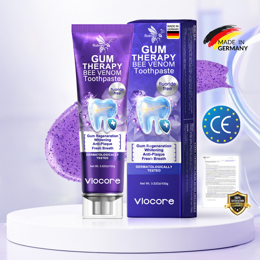 ⭐️Rolimey® VioCore Toothpaste With Bee Venom For Dental Treatment