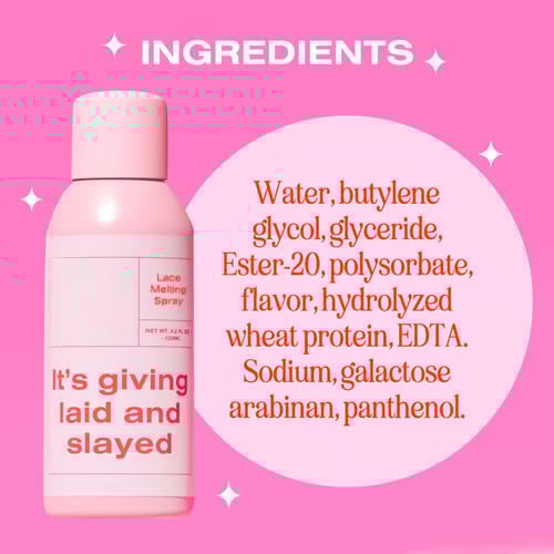 🏆 #1 Bestselling🏆Lace Melting Spray for Ashy Lace - Sweat-Proof & Slay