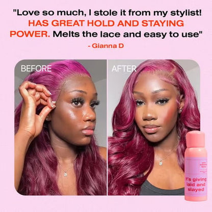 🏆 #1 Bestselling🏆Lace Melting Spray for Ashy Lace - Sweat-Proof & Slay