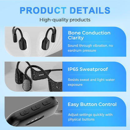 Feel the Joy. Shop the Season 🎄💖 💥 LIMITED TIME OFFER!🔥Dresfa Bone Conduction Smart Hearing Aid Bluetooth Earphones